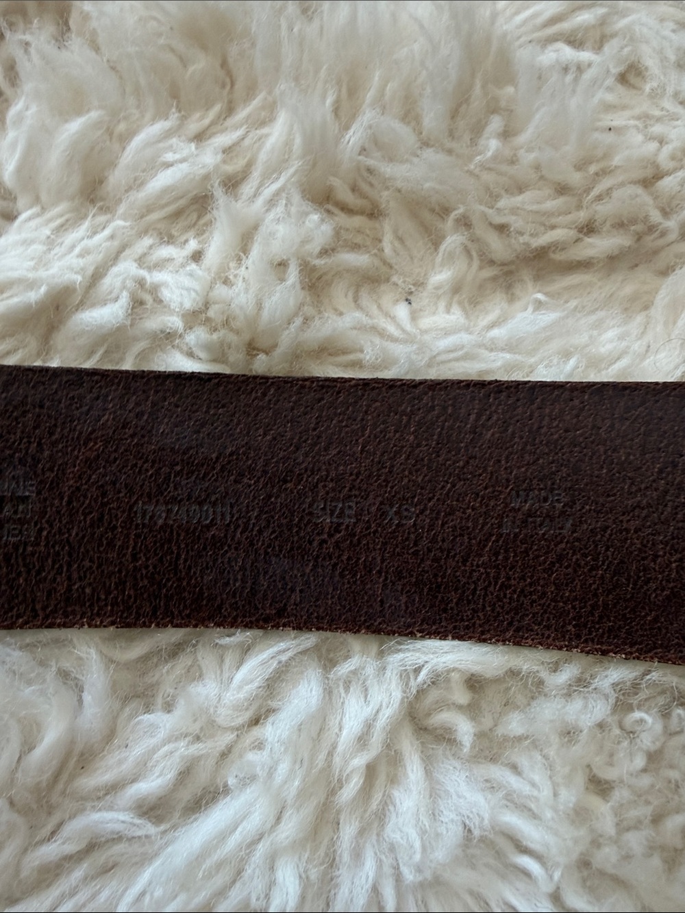 Banana Republic Dark Brown Leather Belt with Gold Buckle Size XS - Picture 2 of 5